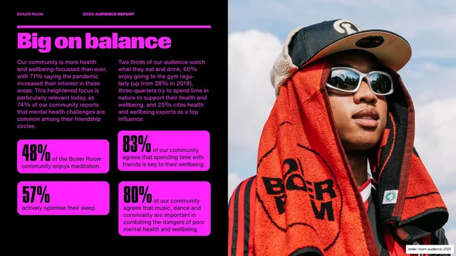 Big on balance health stats, editorial, dark-mode, dark