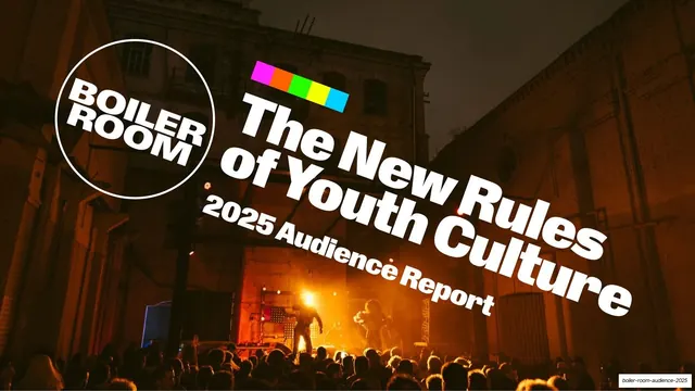 Boiler Room Audience Report 2025, editorial, dark-mode, dark