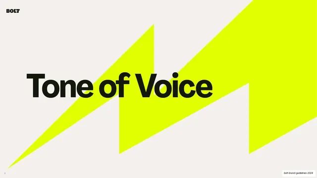 Tone of Voice divider
