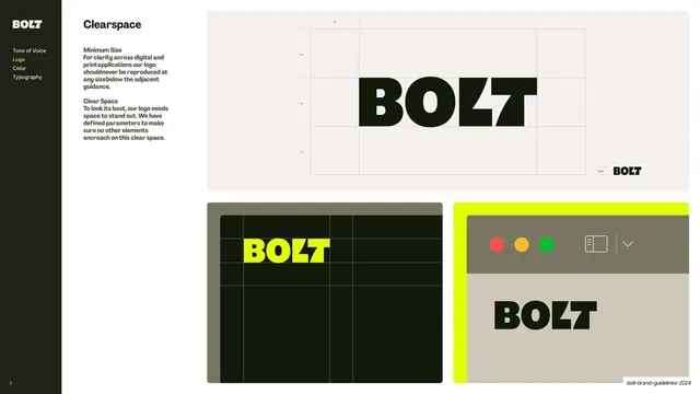 Logo clearspace and minimum size