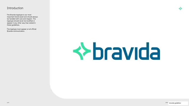 Bravida logotype introduction