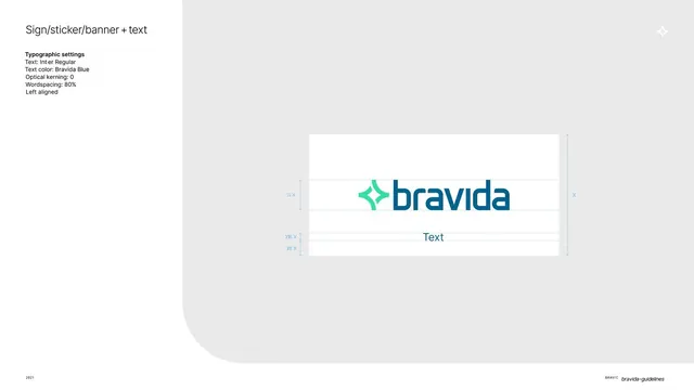 Sign/sticker/banner + text spec (text below)