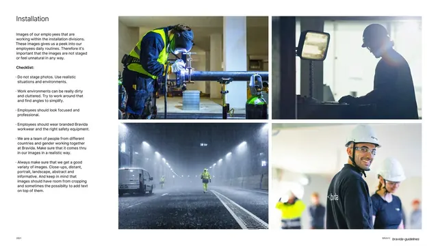 Installation photography category page