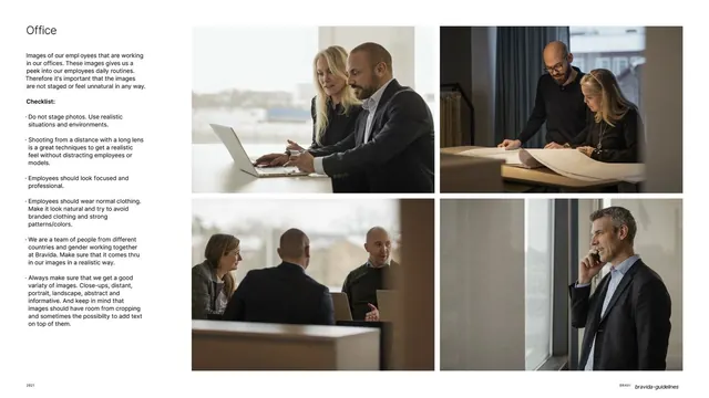 Office photography checklist page
