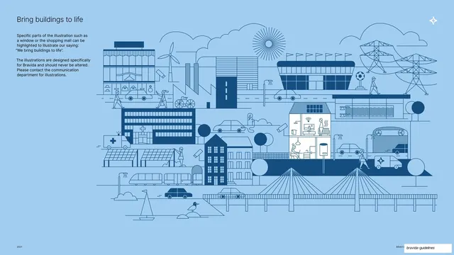 Illustration highlight rule (bring buildings to life)