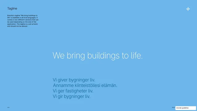 Tagline lockup with Nordic translations