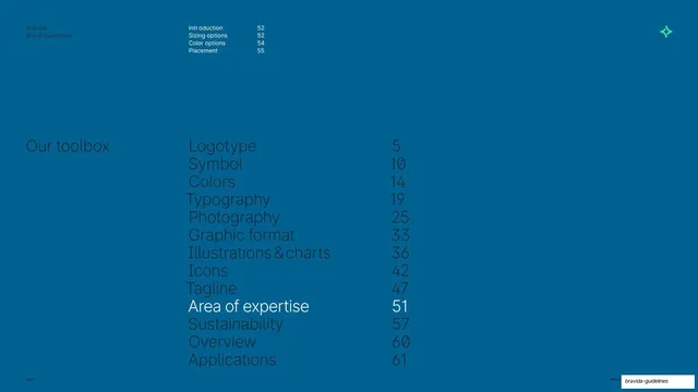 Toolbox contents, Area of expertise highlighted