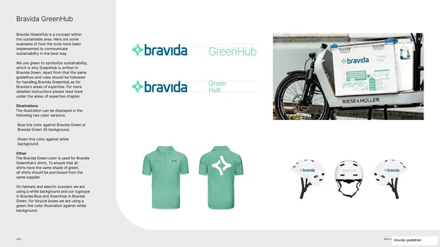 Bravida GreenHub applied examples