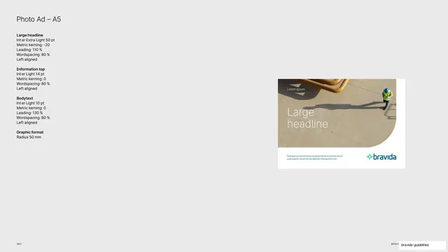A5 photo ad type spec