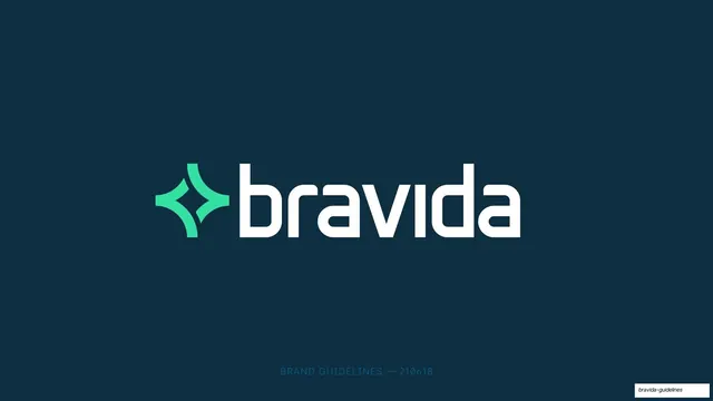 Bravida Brand Guidelines 2021, minimal, corporate-clean, cool