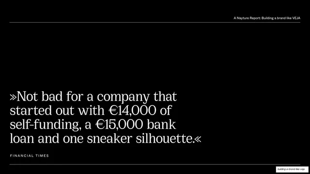 Not bad for a company" black serif Financial Times quote, editorial, dark-mode, dark