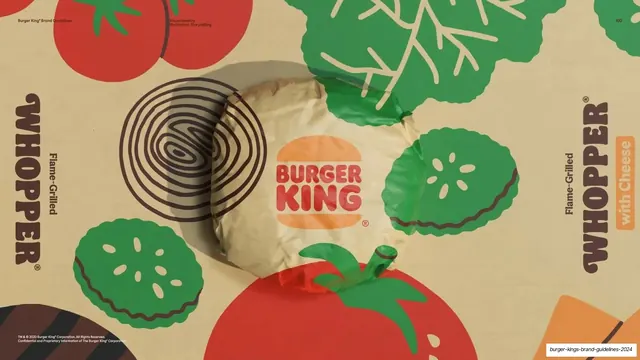 Whopper storytelling illustration mockup