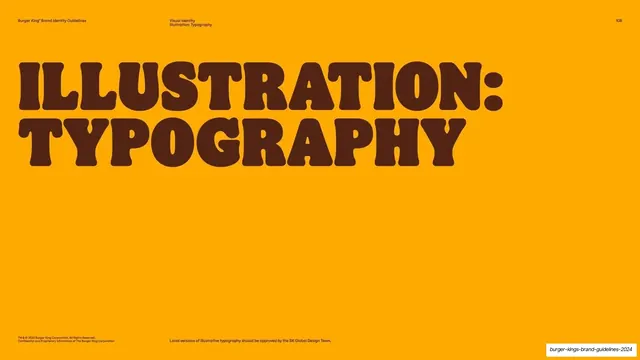 Illustration Typography section divider