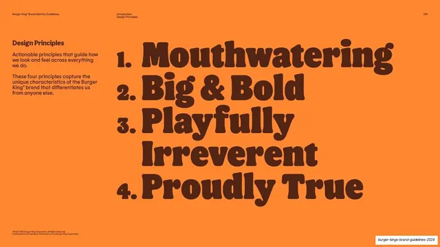Design Principles numbered list