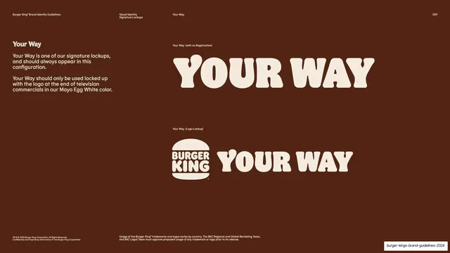 Your Way lockup variants