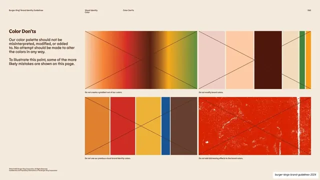 Color don'ts grid