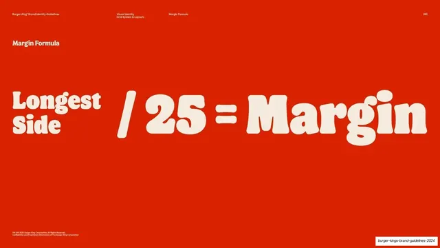 Margin formula equation