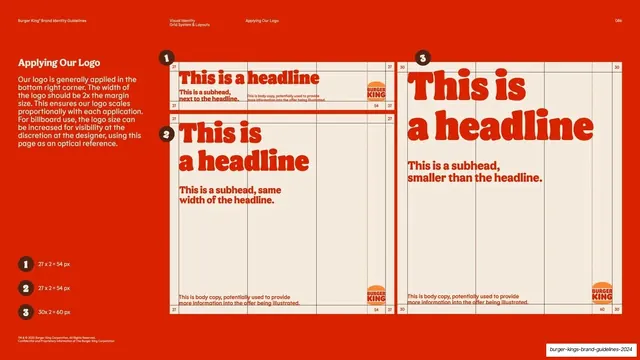 Applying the logo to layouts