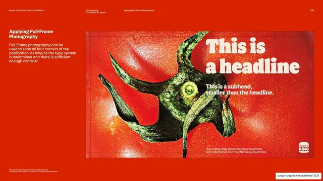 Full-frame photography with overlaid type