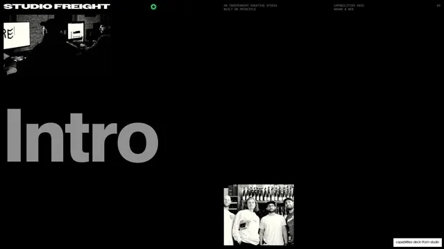 Intro section divider