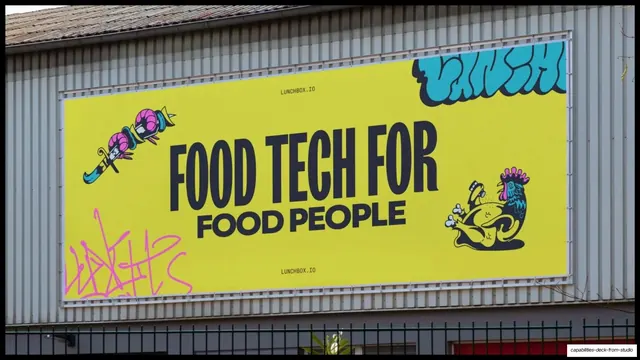 Lunchbox billboard Food tech for food people