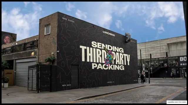 Lunchbox street mural Sending Third Party Packing
