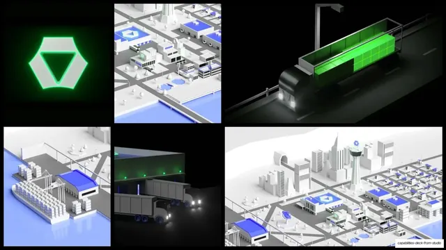 Stord 3D logistics scenes grid