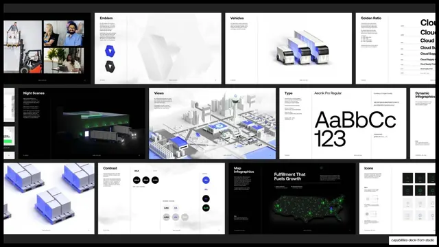 Stord brand guidelines spreads grid