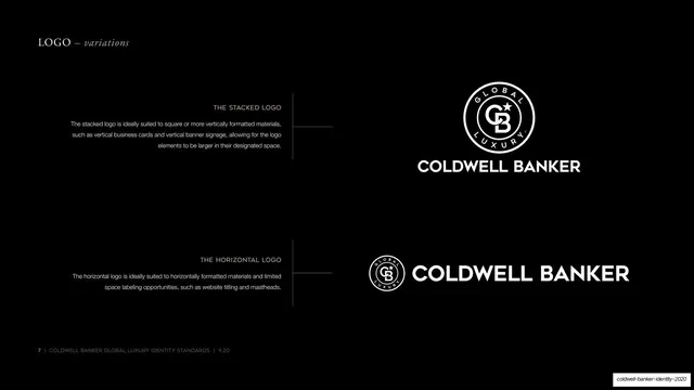 Logo variations - stacked and horizontal