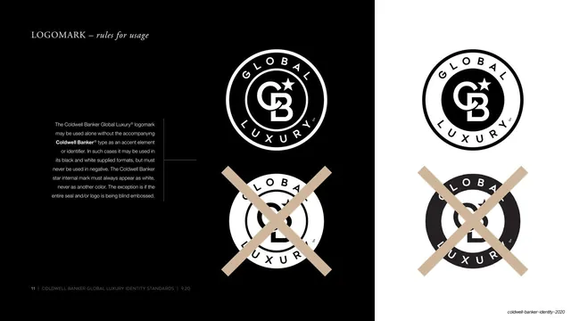 Logomark rules for usage