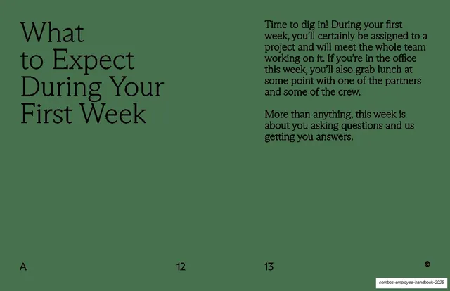 What to Expect During Your First Week
