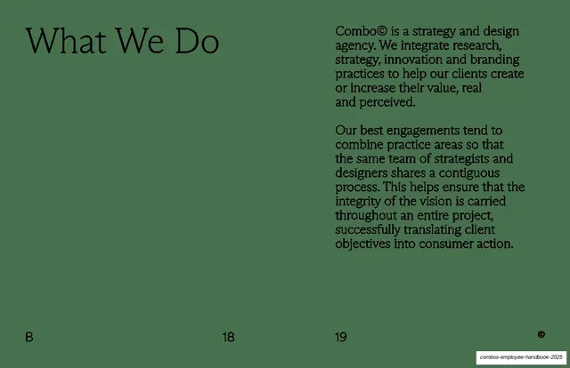 What We Do, editorial, minimal, muted