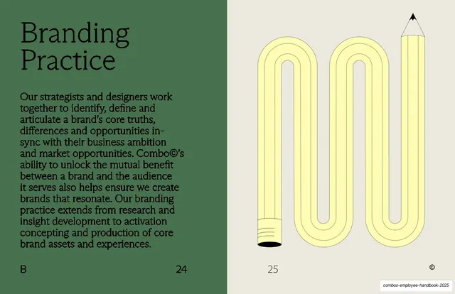 Branding Practice with pencil-scribble illustration, editorial, minimal, muted