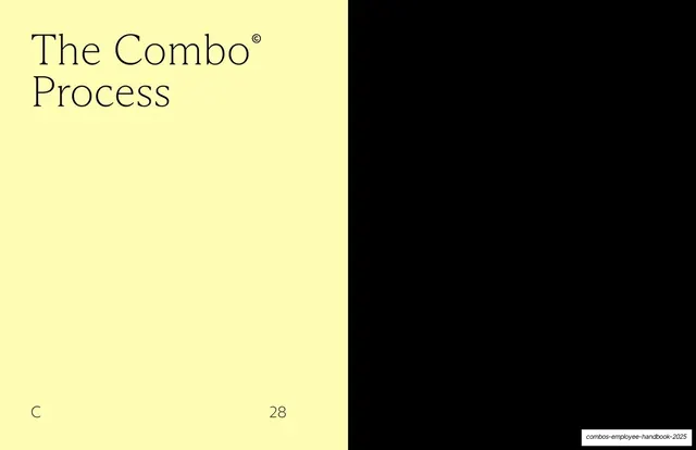 The Combo Process section divider