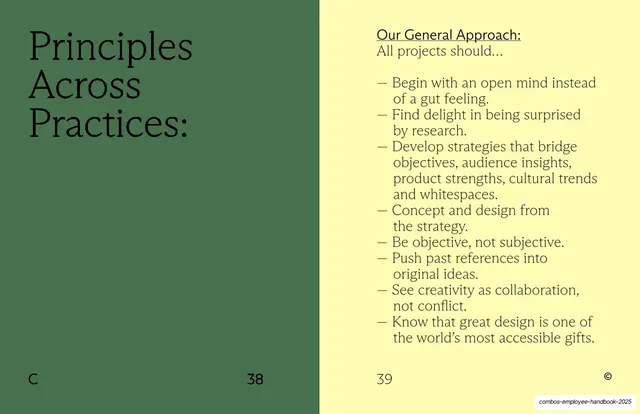 Principles Across Practices spread