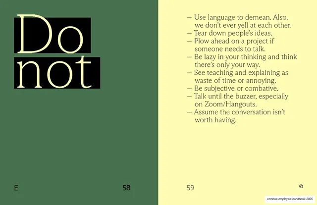 Do not list spread