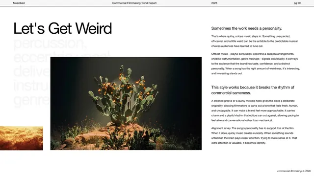 Let's Get Weird spread