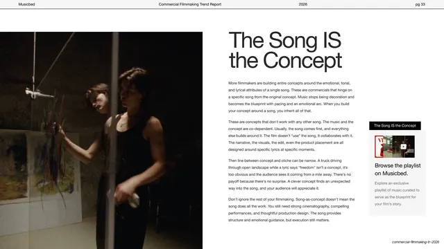 The Song IS the Concept spread