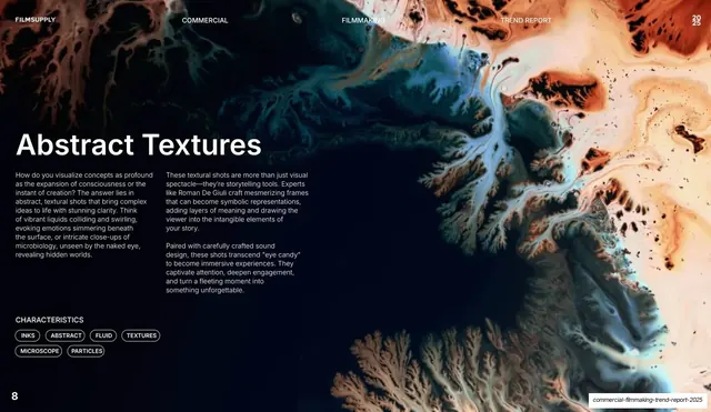 Abstract Textures trend
