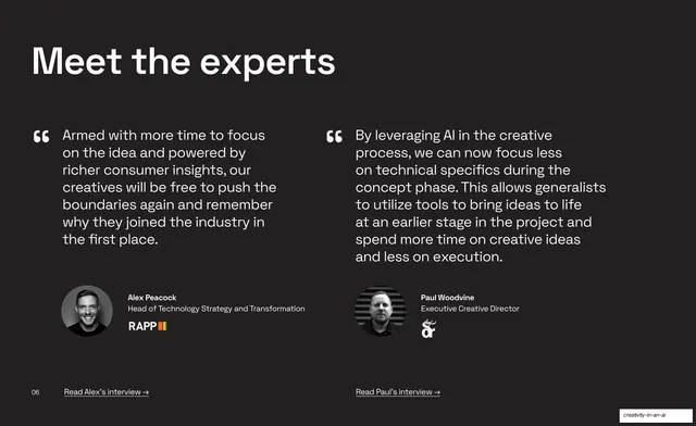 Meet the experts (Alex Peacock, Paul Woodvine)