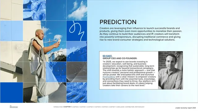 Prediction with Ed East expert quote