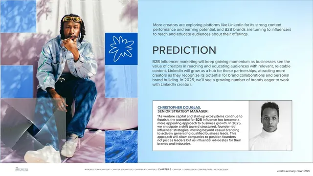 B2B influencer prediction spread