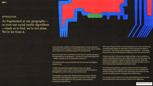 Introduction statement and body