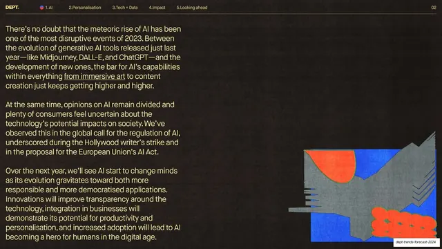 AI rise and public unease body