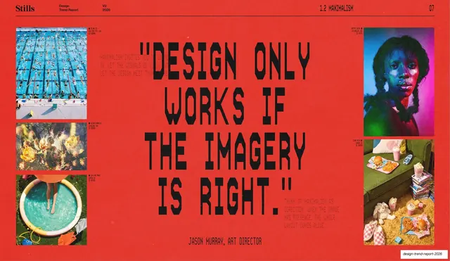 Maximalism quote slide