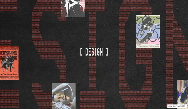 Design section divider with code motif