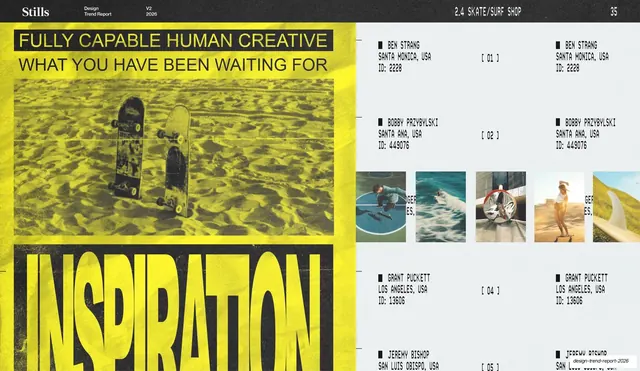 Skate/Surf Shop contributor index