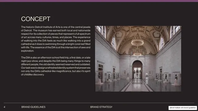 Concept with grand interior photo, editorial, minimal, dark