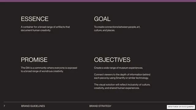 Positioning four-quadrant statements