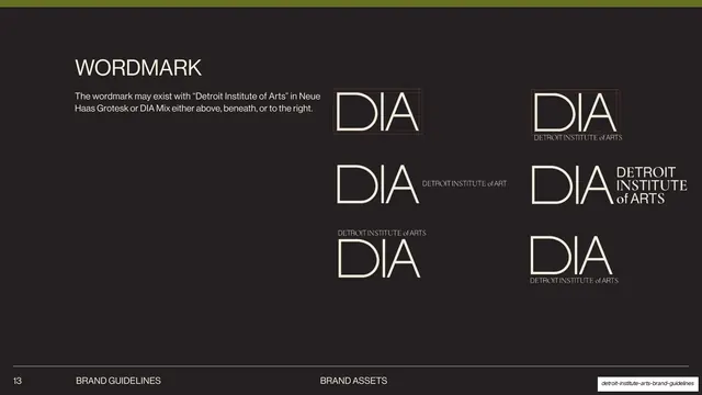 Wordmark lockup variations